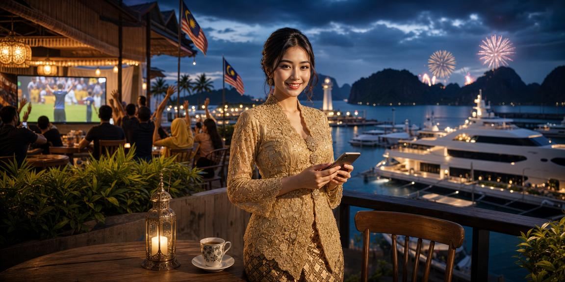 Pengalaman kasino langsung di Langkawi dengan tema pakaian tradisional kebaya Malaysia
